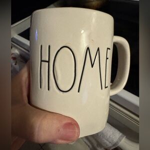 Rae Dunn Cream 'HOME' Mug